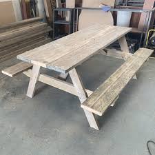 If you prefer garden benches, you have a variety of styles and sizes available, or you can make your own diy bench for a customized look to your space. Scaffold Table Picnic Bench Garden Furniture