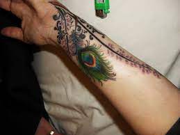 Hey do not say that, i like them and i'm a little superstitious. Not Very Well Done But An Idea Feather Tattoo Design Peacock Feather Tattoo Neck Tattoo