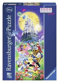 Schmidt thomas kinkade disney beauty and the beast 1000 piece jigsaw puzzle. Disney Ravensburger Puzzle 15056 Classic Panorama 1000 Pieces Castle Buy Online In Andorra At Andorra Desertcart Com Productid 52843043