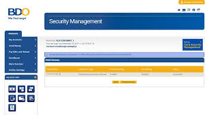 A debit card is a bank card that works like an electronic check. Security Management Bdo Unibank Inc