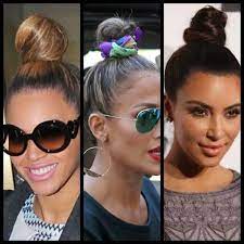 High Bun Hairstyles On Beyonce Jennifer Kim High Bun Hairstyles Bun Hairstyles Long Hair Styles