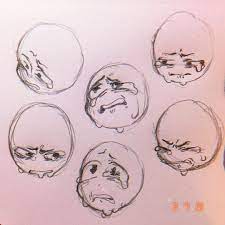 It S Lo On Instagram Pretty Crying Is Overrated Actually Tho I Get P Annoyed When I Drawing Expressions Cartoon Art Styles Art Reference Photos