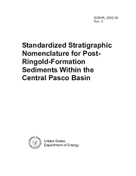 Pdf Standarized Stratigraphic Nomenclature For Post Ringold