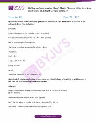 Dec 29, 2020 · microsoft offers the surface go 2 with a pentium gold 4425y or the more powerful core m3 cpu, which is also used for our review unit. Rd Sharma Solutions Class 9 Chapter 19 Surface Area And Volume Of A Right Circular Cylinder