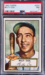 1952 Topps #387 Billy Meyer