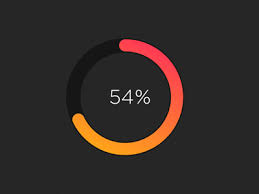 Progress Chart Motion Graphics Design Motion Graphics Inspiration Progress Icon