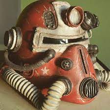 Shlem Power Armor T51b V Pokraske Nuka World Fallout Falloutcosplay Airsoft Helmet Wasteland Airsofthelmet Br Fallout Cosplay Power Armor Airsoft Helmet