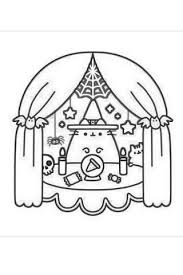Free tattoo design to print and color. Pusheen Coloring Pages Halloween Novocom Top