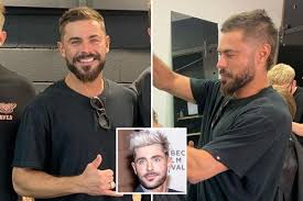 Zac's other ancestry includes english, german, scottish, one sixteenth irish, and very distant dutch and belgian (flemish). Zac Efron Divides Fans With Mullet Transformation Ahead Of 80s Comedy Three Men And A Baby Reboot