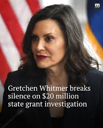 🔗 https://l.mlive.com/rlkmq4 Gov. Gretchen Whitmer has broken her silence  about the $20 million grant investigation into businesswoman Fay Beydoun  but wouldn't say whether she or her staff played a role in securing