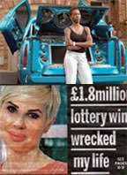 Lottery winners who blew it all