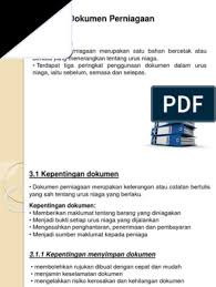 Unit 12 faktor yang mempengaruhi kegiatan ekonomi. Kepentingan Dokumen Sumber Perniagaan