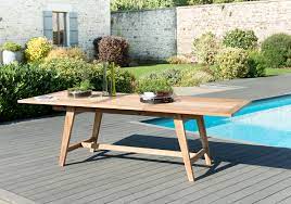 If you looking for esstisch kufentisch tina nussbaum geoelt … hochwertiger saeulentisch esstisch ausziehbar bootsform. Garten Living Ausziehbarer Esstisch Xiao Aus Teak Wayfair De