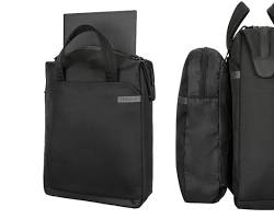 Imagen de la mochila Targus Work+ tanto en modo mochila como bolso de mano