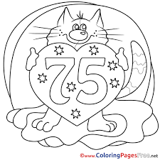 78k.) this 'happy birthday dr seuss coloring pages from cat in the hat' is for individual and noncommercial use only, the copyright belongs to their respective creatures or owners. 75 Years Cat Coloring Pages Happy Birthday For Free