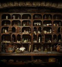 Pukwudgie Aesthetics Picture Apothecary Cabinet Witch Cottage Apothecary