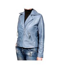 Belle petite veste s #bleu marine s. Blouson Femme Cuir Bleu Blouson Oakwood Perfecto Femme Oakwood En Cuir Bleu Marine File