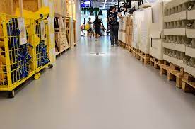 Ikea Furnish Hong Kong Store With Specialist Floor Flowcrete