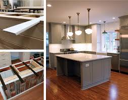 Granite countertop support brackets are hidden from view. Building Product Island Bracket 10319ba Arcat