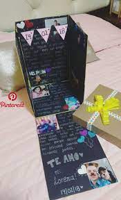When you reach that age, it is hard for your family and friends to find or buy something. Caja Sorpresa Diy Pinterest Boyfriend Gifts Gifts And Diy Gifts Caja Sorpresa Diy Pin Diy Birthday Gifts Boyfriend Gifts Friend Birthday Gifts