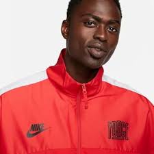 Nike män M Nk Df Start 5 Wvn Jkt, universitetsröd/svart/vit/vit,  FB6980-657, M : Amazon.se: Mode