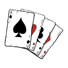 Poker Cards Four Aces Illustration Ad Ad Paid Cards Aces Illustration Poker Playing Cards Art Card Drawing Poker Cards