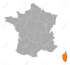 Liste des nouvelles régions de france. Political Map Of France With The Several Regions Where Corsica Royalty Free Cliparts Vectors And Stock Illustration Image 11256094