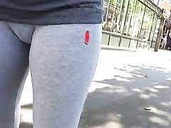 Why do women wear them? Amateur Cameltoe On A Chick In Workout Pants Voyeurstyle Com