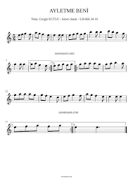 Ayletme Beni Sheet Music For Flute Solo Musescore Com .sevgilim yazar ayletme beni söyletme beni ayletme beni söyletme beni alçak yüksek tepede sesi değil de fadimem ömürler biter ayletme beni söyletme ben ayletme beni söyletme beni alçak. ayletme beni sheet music for flute