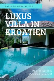 Villa Mit Pool In Kroatien Luxus Haus Im Urlaub Urlaub Kroatien Ferienhaus Urlaub Kroatien Urlaub