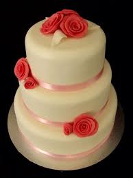 Wedding Cake Gateau Mariage Decor Pate A Sucre English Roses