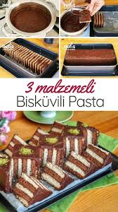 sadece 3 malzemeli biskuvili pasta videolu tarifi nasil yapilir 110 kisinin defterindeki bu tarifin resimli anlatimi ve deneyenl yemek tarifleri yemek pasta