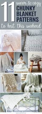 You should have some idea of how to cable before you begin this baby blanket pattern, but a quick learner should be able to master this. 11 Cozy Chunky Blankets You Ll Want To Knit This Weekend Ideal Me Chunky Knit Blanket Pattern Chunky Knitting Patterns Blanket Pattern