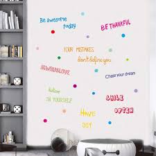Buy Iarttop Inspirational Quotes Wall Decal Motivational Phrases Sticker Classroom Decoration Positive Attitude Sayings For Window Cling Bedroom Decor 3 Sheet Multicolor Decals Online In Saint Helena Ascension And Tristan Da Cunha
