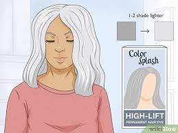 Keep the dark color as an accent and mix gray and white for the main color. Lighten Dark Grey Hair Salon Or At Home With Or Without Bleach