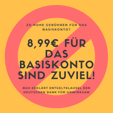 Deutsche bank is a leading provider of financial services to agencies, corporations, governments, private individuals and institutions in the americas. Basiskonto Deutsche Bank Bgh Erklart Entgeltklausel Fur Unwirksam