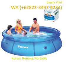 Nah, kalau sudah bosan dengan main air, kamu bisa jadikan kolam renang ini sebagai alas bermain. Pin Di 62822 3497 6234 Kolam Renang Bayi Portable Surabaya Jual Kolam Renang Portable Dewasa Surabaya