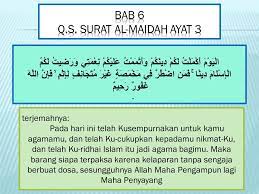 Dimana allah mengharamkan manusia untuk mengkonsumsi bangkai, darah, daging babi, dan daging hewan yang disembelih selain atas nama allah maupun daging hewan yang didapat dari. Pendidikan Agama Islam Kelas 6 Ppt Download