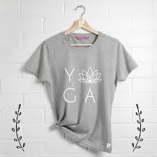 Yoga T Shirt Yogi Shirt Lotus Flower Tee Yoga Clothing Gym Shirt Zen Tshirt Womens Shirt Ladies Casual Shirt Yoga Tee Shirt Womens Shirts Yoga Tshirt