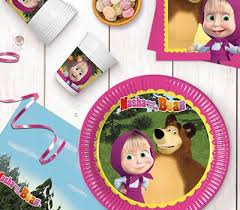Tamaño 2t, 3t, 4t, 5t, 6t. Masha Y El Oso Cumpleanos Y Decoracion Funidelia