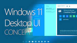 Apparently, microsoft plans to further merge the desktop and the modern user interface. Windows 11 Desktop User Interface Concept Youtube