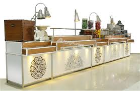 Chafing Dish Catering Supplies Gn Pan Buffet Display Buffet Table And Counter Chaat Counter Snacks Trolley Buffet Display Buffet Table Counter Design