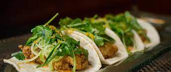 Batter and breading basics for frying | the food lab. Crispy Fish Tacos With A Creamy Tartar Sauce Are Perfect Year Round Ingrid Hoffmann Is A Colom Seafood Dishes Mexican Food Recipes Authentic Main Dish Recipes