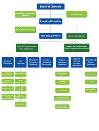 organization chart wp energy public company limited