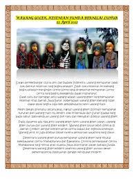 Berikut ini adalah percakapan bahasa sunda di sekolah. Artikel Wayang