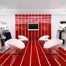 Image Detail For Red And White Interior Design Centauro Concept Store By Aum Architects White Interior Design Colorful Interior Design Furniture Design
