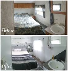Remodeling is extremely enjoyable in addition to rewarding. Before And After Pictures Of A Rv Bedroom Renovation Remodel Bedroom Interior Remodel Remodeled Campers