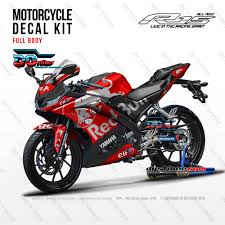 Take a scroll through social media and here. Decal Striping R15 V3 Merah Hitam Redbull Dg Stiker Dg Stiker