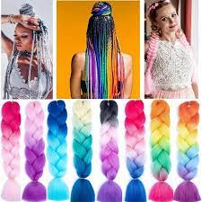 The point of that was to address the waste that was already happening in the industry, so we separate the two arms of the company. 24 Ombre Kanekalon Dip Dye Jumbo Braid Synthetic Hair Extensions Multi Colors Party Cosplay Jumbo Braiding Hair Extensions Walmart Canada