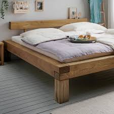 Rustikales bett aus handgehauenen dachbalken einer alten fabrik. Allnatura Balkenbett 180x200 Holzgemacht